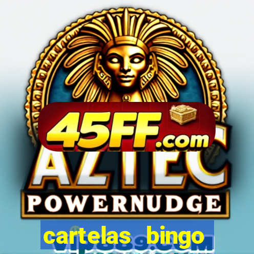 cartelas bingo bingo de palavras para imprimir